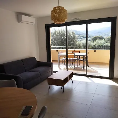 Apartmán Beau T2 Neuf A 5 Min De St Florent Et De La De La Roya Oletta (Corsica)